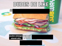 Indonesian version of "My brother in Christ"