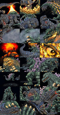 Godzilla 2k vs Godzilla 1998 by KaijuZilla p5