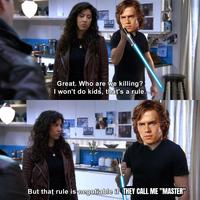 Great. Who are we killing? I won't do kids, that's a rule. But that rule is negotiable if THEY CALL ME "MASTER"