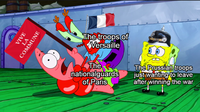 VIVE LA COMMUNE The troops of •Versaille The nationalguards of Paris The Prussian troops just wanting to leave after winning the war --