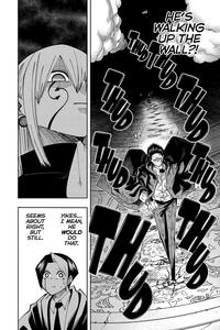 SEEMS YIKES... I MEAN, HE WOULD DO ABOUT RIGHT, BUT STILL. THAT. HE'S WALKING UP THE WALL?! D