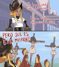 MORE FUN IN THE PHILIPPINES It's been a while since I left my subjects PERO QUE ES ESTA MIERDAL I wonder if theyre still prachcing the faith? "