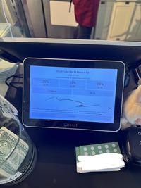 Would you like to leave a tip? Total: $17.10 Suggestions based on original amount of $15.45 15% $2.32 25% $3.86 Custom tip No tip 20% $3.09 I understand my information will be used to process this payment and for other purposes outlined in Toast's Privacy Statement, and will also be disclosed to the merchant. Additional info for California residents available here. Continue THE UN TED STAT ANNUIT IN GONE T ON EDO Otoast ם