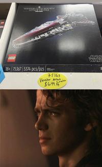 LEGO RVEL VENATOR-CLASS REPUBLIC ATTACK CRUISER STAR WARS LEGO 18+/75367|5374 pcs/pzs Ensemble de construction Set de construcción 75367 Cruiser Venator Attack $649.99 STAR WAR