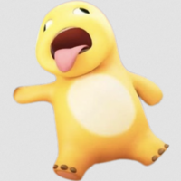 Nailong Tongue Out Text Message Sticker