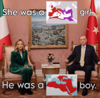 She was a girl. He was a boy.