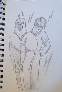 Fuck you to whoever made the joke about the Chicken being Peter Griffins stand on that post about Ch...