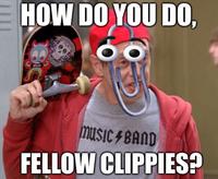 HOW DO YOU DO, MUSIC BAND FELLOW CLIPPIES?