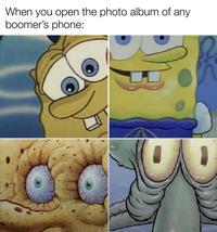 When you open the photo album of any boomer's phone: Wevan az