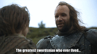 The greatest swordsman who ever lived...