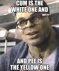 C-- IS THE WHITE ONE AND AND PEE IS THE YELLOW ONE