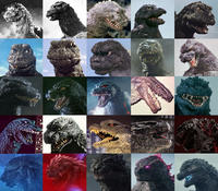 Faces of Godzilla
