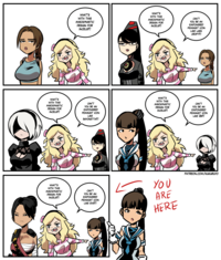 Kukuruyo's notes:

The new step in the "*evolution*":https://x.com/Mangalawyer/status/1948093664359534603 of the comic is here


---------------------
*Part 2:*
!https://i.kym-cdn.com/photos/images/original/002/948/341/e5a.jpg!