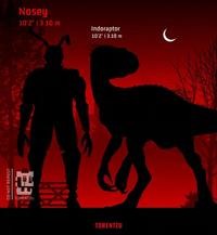 DO NOT REPOST TORENTZU Nosey 10'2" | 3.10 m Indoraptor 10'2" | 3.10 m TORENTZU
