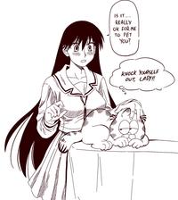 IS IT... REALLY OK FOR ME TO PET You? KNOCK YOURSELF OUT, LADY!!