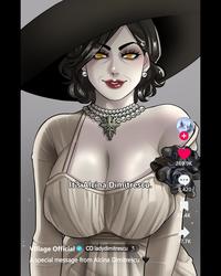 It's Alcina Dimitrescu. Village Official CO ladydimitrescu A special message from Alcina Dimitrescu + 269.9K 8,420 32.4K 77.7K