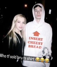 INSERT CHEESY BREAD Who tf sold bru ts shirt