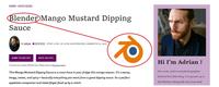 HOME > APPETIZERS Blender Mango Mustard Dipping Sauce By Adrian ✰✰✰✰✰ 1 from 1 vote on Jul 06, 2016 [06/07/16], Updated Oct 12, 2021 JUMP TO RECIPE RATE RECIPE This post may contain affiliate links. Please read our disclosure policy. This Mango Mustard Dipping Sauce is a must-have in your fridge this mango season. It's creamy, tangy, sweet, and spicy-basically everything you want from a good dipping sauce. Its a perfect appetizer-companion and takes finger food up by a notch. Hi I'm Adrian ! the cook, writer and photographer behind this little blog. I've grown up in the kitchen along side my mum and