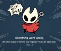Git Gud! Something Went Wrong wwale to service your request. Please by aver E502 L3