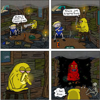 Jake, I think I'm freaking out. I feel fine. You're just tripping dawg.