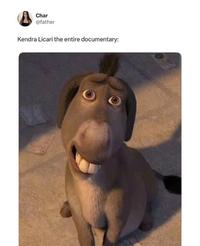 Char @father Kendra Licari the entire documentary: