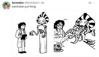 Scrimblor @Scrimblor1.4d weird alien yuri thing damn.. Q