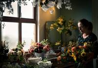 Flower arranging 