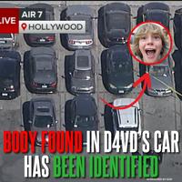 A meme about the 67 kid being found in D4vd's car trunk. The meme is from Twitter.