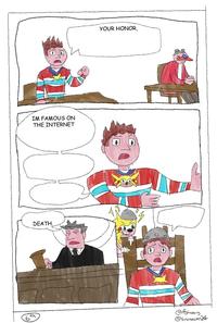 IM FAMOUS ON THE INTERNET DEATH. YOUR HONOR, @dfginseng ②Susmaster24