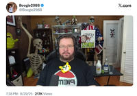 Boogie2988 ❤ @Boogie2988 tsill 7:38 PM 8/29/25 217K Views Mi TAMOO A M רוכת X.com X