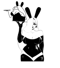 quick thing for bunny girl day lol