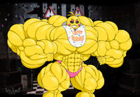 Buff Muscle Growth Toy Chica 