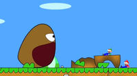 Pou Roar Super Mario 