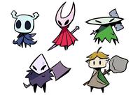 hollow knight, silksong, pablo, manuel, and zelda