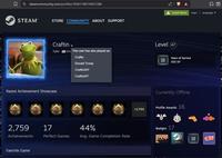 A tweet from X / Twitter user @MarlouRenee that claims to show the "Steam":https://knowyourmeme.com/memes/sites/steam account belonging to Tyler Robinson, the suspected Charlie Kirk shooter.