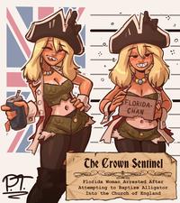 OLD O FLORIDA- CHAN PT. 9 The Crown Sentinel Florida Woman Arrested After Attempting to Baptize Alligator Into the Church of England