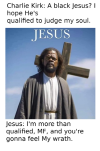 qualified to judge my soul. JESUS