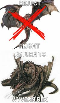 REJECT FLIGHT RETURN TO WYVERN REX