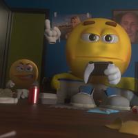 A Joe universe parody of GTA 5's Jimmy flipping off Tracy.