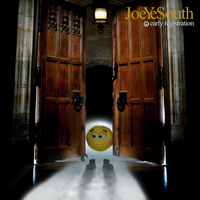 Joe character parody of Kanye West's Registration album cover.