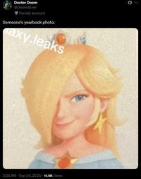 Doctor Doom @Doom4Ever Parody account Someone's yearbook photo: axy.leaks 3:34 AM - Sep 24, 2025 -11.9K Views