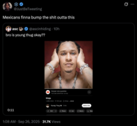 A "tweet":https://knowyourmeme.com/memes/sites/twitter-x about the lyrics of the "Young Thug":https://knowyourmeme.com/memes/people/young-thug song "Ninja" in which he repeats the n-word with the "hard R."