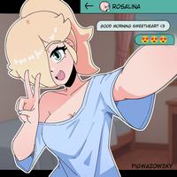 ← ROSALINA GOOD MORNING SWEETHEART <3 PIGWAZOWZKY