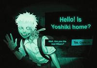 X user @_crimsss_ posted fan art combining _No I'm Not A Human_ and _The Summer Hikaru Died_, gathering over 40,000 likes in ten days. 