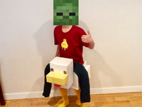 Chicken Jockey Halloween Costume