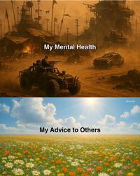 My Mental Health My Advice to Others @memes