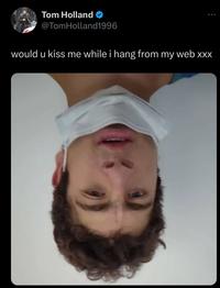 An image of the person who hacked "_Spider-Man_":https://knowyourmeme.com/memes/subcultures/spider-man actor "Tom Holland's":https://knowyourmeme.com/memes/people/tom-holland Twitter account to promote a cryptocurrency scam "in April 2024":https://www.hindustantimes.com/entertainment/hollywood/hacked-tom-holland-caught-in-a-web-of-spiderverse-crypto-scam-cryptic-tweets-surface-online-101713312053133.html, who appeared to be the same person as the University of Washington Nazi.