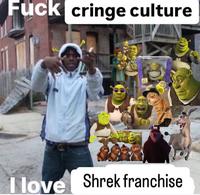 F--- cringe culture Smp Bar SHECK I love Shrek franchise