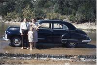 A family on a trip in the '40s