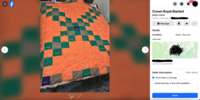 × f Crown Royal Blanket $400 $800 Listed 4 weeks ago in Details Message Condition Like new Used like new Conca Regal Location is approximate Seller information 20+ Seller details Send seller a message Good evening, is this still available? Send